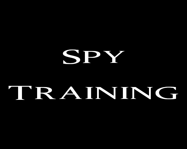 Spy Training cover